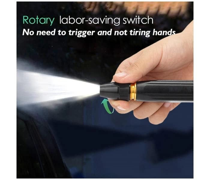 💦 Portable Hose Nozzle 🚿 Adjustable Spray for Car Wash, Garden & Cleaning 🌿 ALSOUQMART