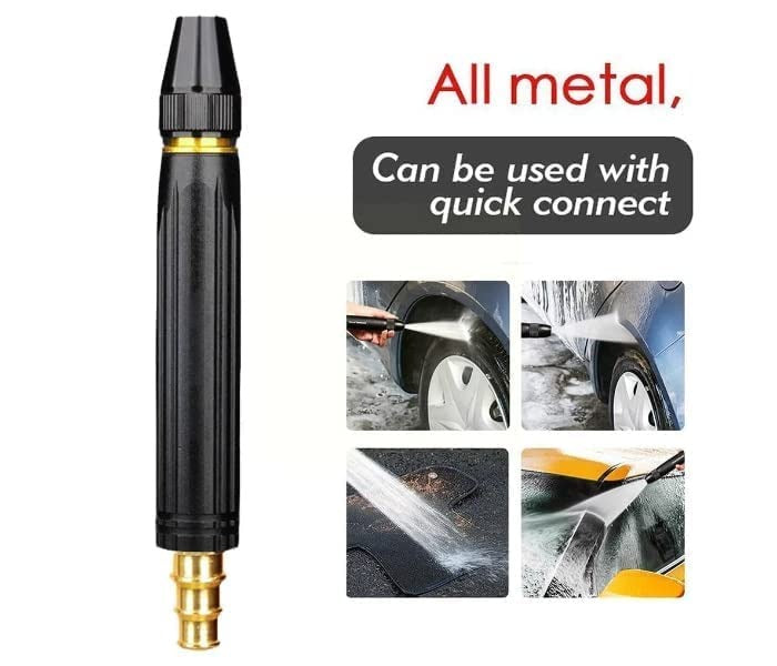 💦 Portable Hose Nozzle 🚿 Adjustable Spray for Car Wash, Garden & Cleaning 🌿 ALSOUQMART