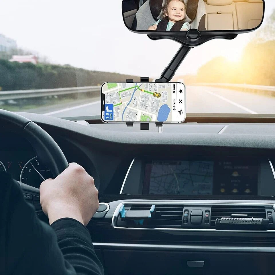📱 360° Car Phone Mount 🚗 Secure, Adjustable & Easy View for Safe Driving 🔄 ALSOUQMART