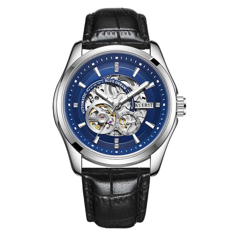 💡⌚ Strong Luminous ⚙ Automatic Mechanical Waterproof Watch 💦🧭🔥 ALSOUQMART