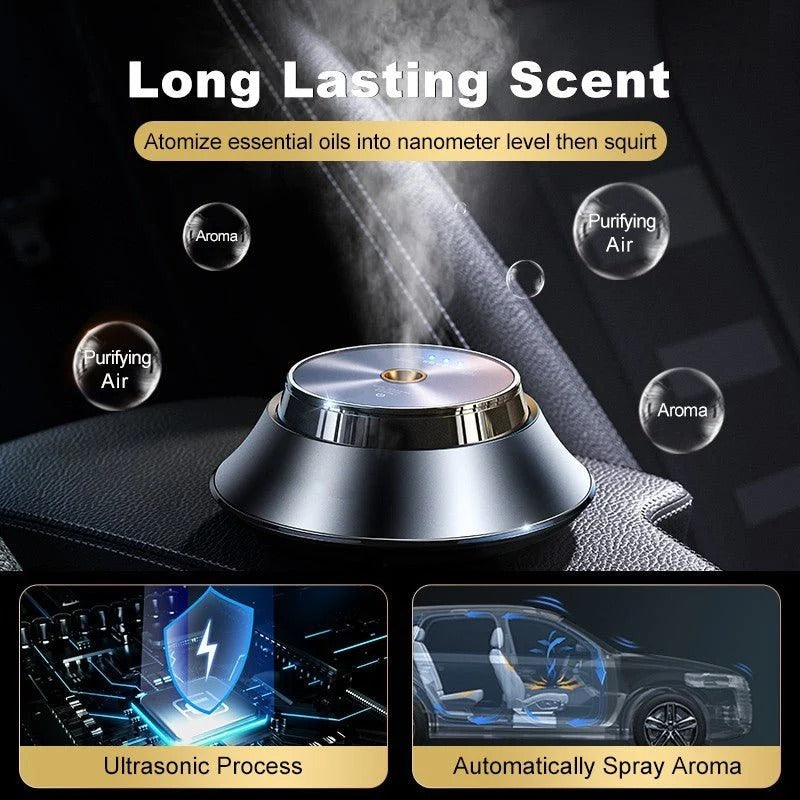 🚘 Smart Car Perfume 🌸 Aromatherapy Air Purifier ✨ Long-Lasting Freshness ✅ ALSOUQMART