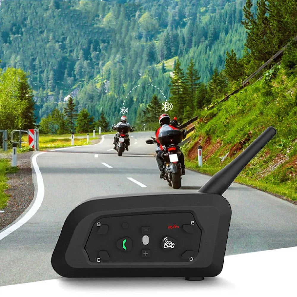 800m Bluetooth Range 🏍 5 Riders Link 🔊 Single Pack ALSOUQMART