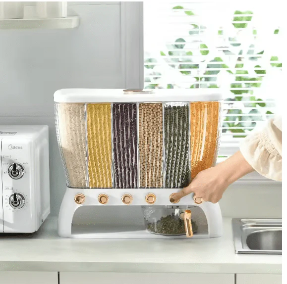 Airtight Multi-Grain Storage Organizer ALSOUQMART