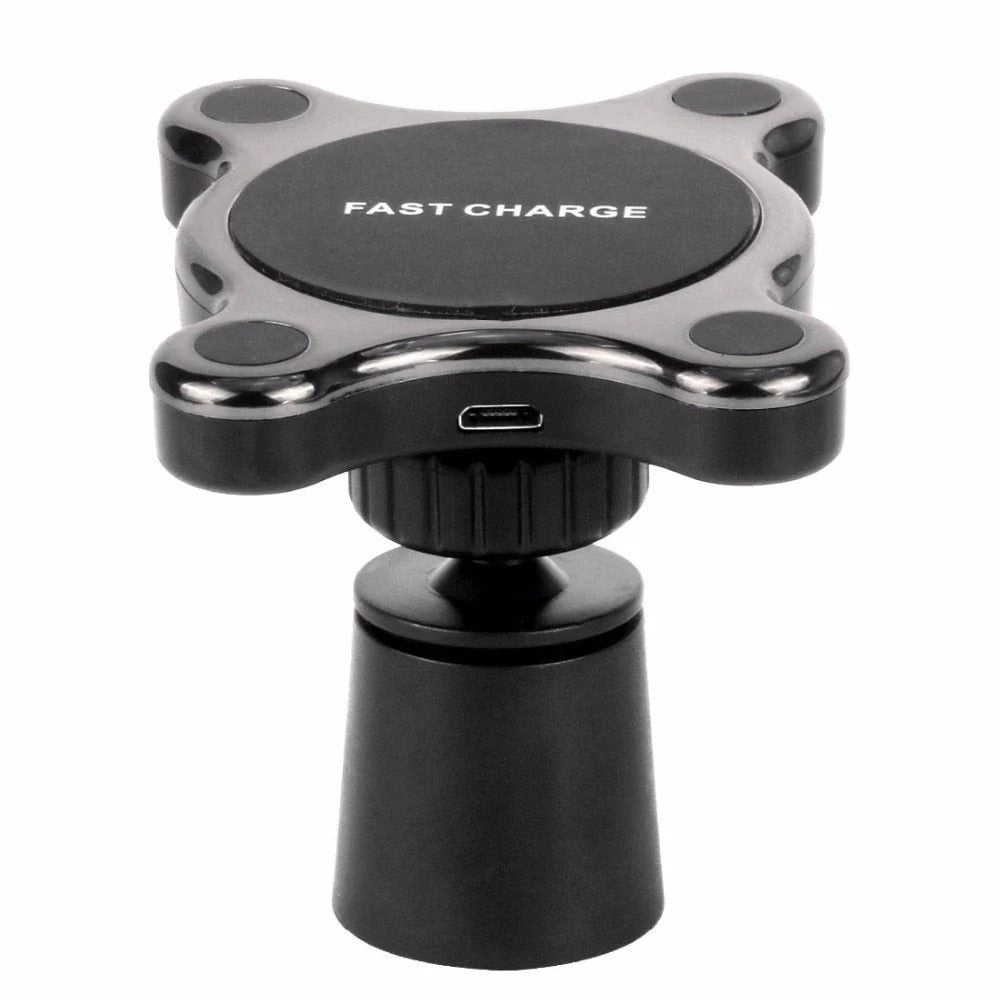 🔋 MagSafe Qi Wireless Car Charger 🚗 Strong Magnetic Mount ⚡ iPhone Friendly ALSOUQMART