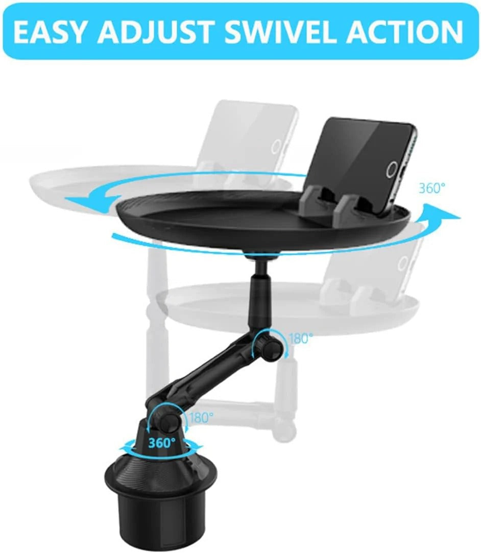 🍔 Car Cup Holder Tray 🍟 Enjoy Snacks & Drinks Easily While You Drive 🚗🛻 ALSOUQMART