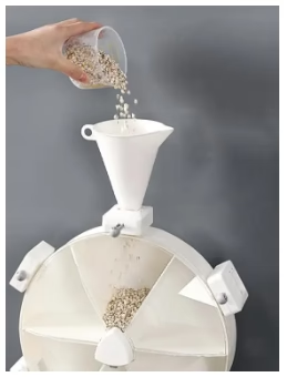 🔒 Food Grains Storage Box 🍚 Airtight Cereal Dispenser 📦 Moisture-Proof Container ALSOUQMART