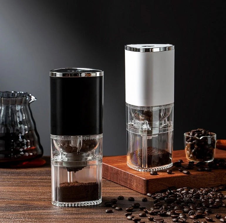 ⚡ Electric Coffee Grinder ☕ USB Rechargeable Bean Crusher 🔋 Portable & Fast ALSOUQMART