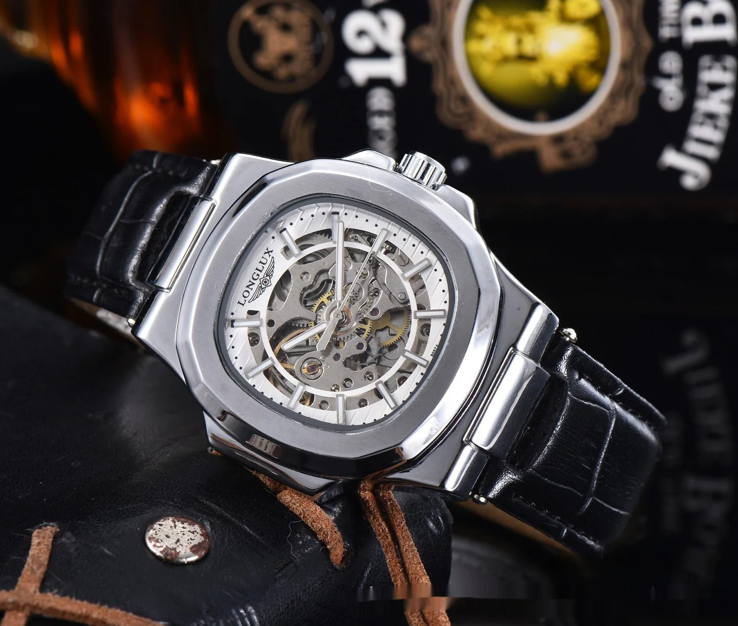 Men's Waterproof Mechanical Watch 🧭💼💦 ALSOUQMART