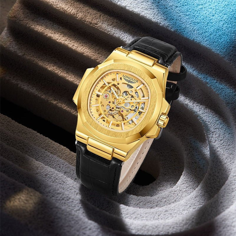 Men's Waterproof Mechanical Watch 🧭💼💦 ALSOUQMART