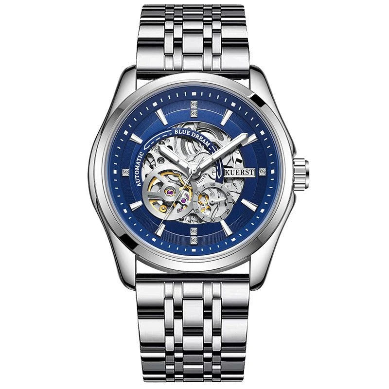 💡⌚ Strong Luminous ⚙ Automatic Mechanical Waterproof Watch 💦🧭🔥 ALSOUQMART