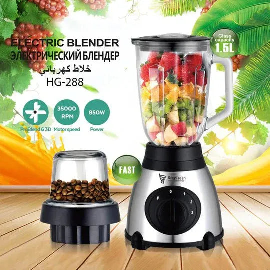 🍊 Electric Juice Blender & Grinder ⚡ USB Rechargeable 🥤 Smoothie Maker 🍓 ALSOUQMART