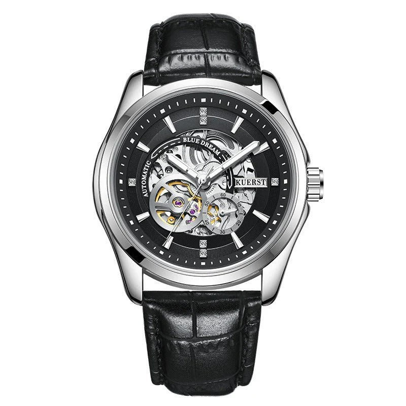 💡⌚ Strong Luminous ⚙ Automatic Mechanical Waterproof Watch 💦🧭🔥 ALSOUQMART
