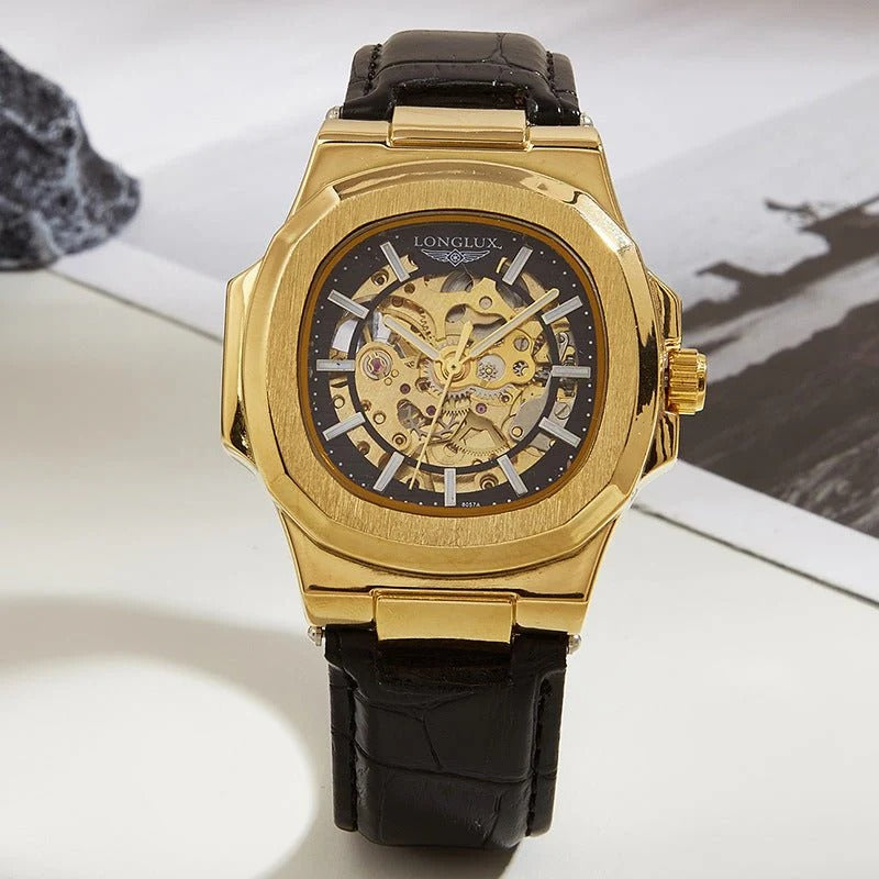 Men's Waterproof Mechanical Watch 🧭💼💦 ALSOUQMART