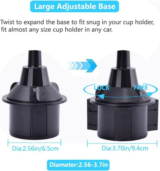 🍔 Car Cup Holder Tray 🍟 Enjoy Snacks & Drinks Easily While You Drive 🚗🛻 ALSOUQMART