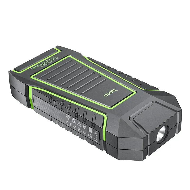 🚗 Hoco Smart Jump Starter ⚡ Portable Power Bank 🔋 Emergency Start (QS1) ✅ ALSOUQMART