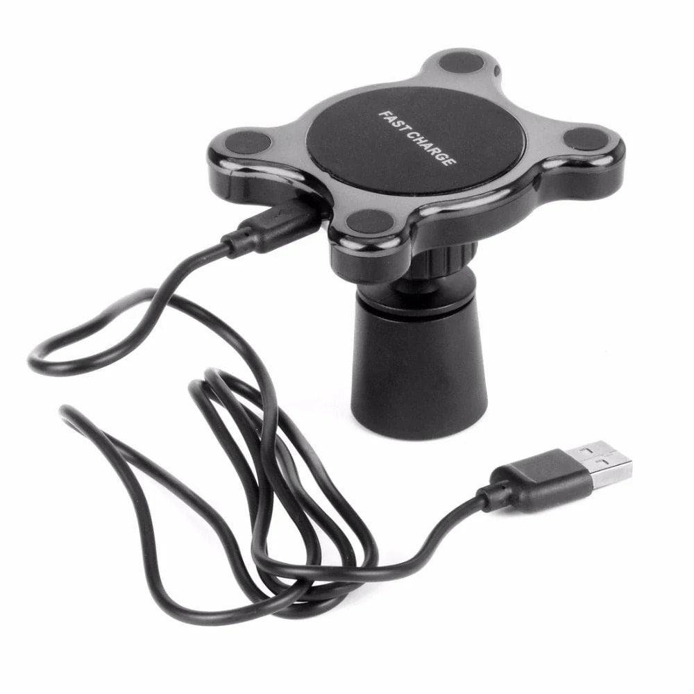 🔋 MagSafe Qi Wireless Car Charger 🚗 Strong Magnetic Mount ⚡ iPhone Friendly ALSOUQMART