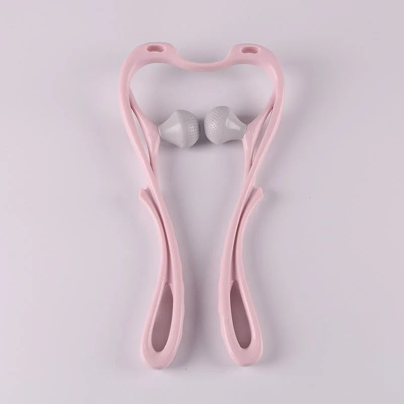 💆‍♀ Double Ball Cervical Massager – Relieve Neck Pain & Stress Instantly! 🔵✨ ALSOUQMART