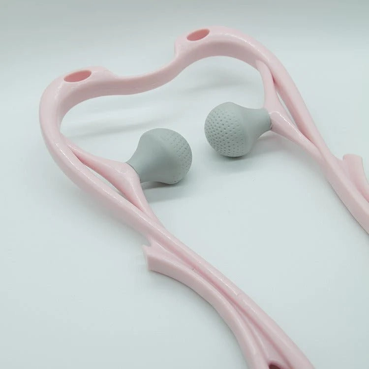 💆‍♀ Double Ball Cervical Massager – Relieve Neck Pain & Stress Instantly! 🔵✨ ALSOUQMART