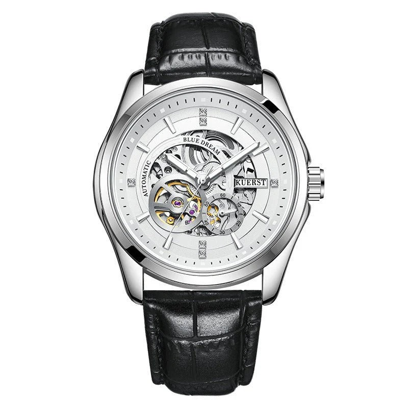 💡⌚ Strong Luminous ⚙ Automatic Mechanical Waterproof Watch 💦🧭🔥 ALSOUQMART